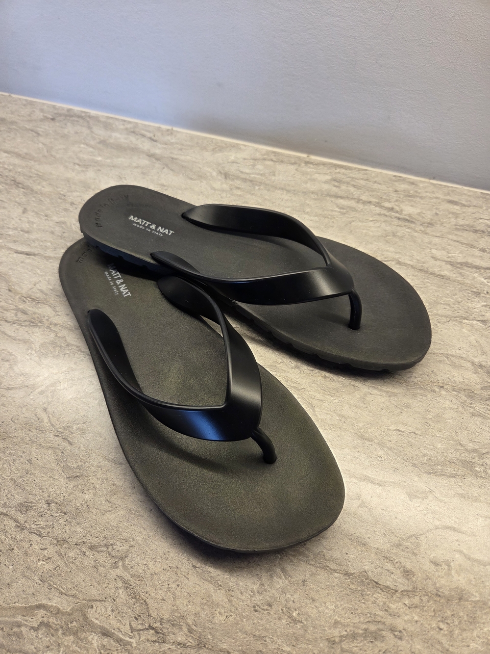 Matt & Nat Black Women's Flip-Flop Sandals